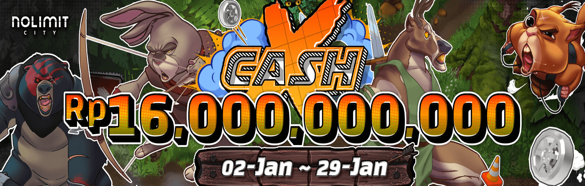 NOLIMITCITY CASH X JANUARY 2024